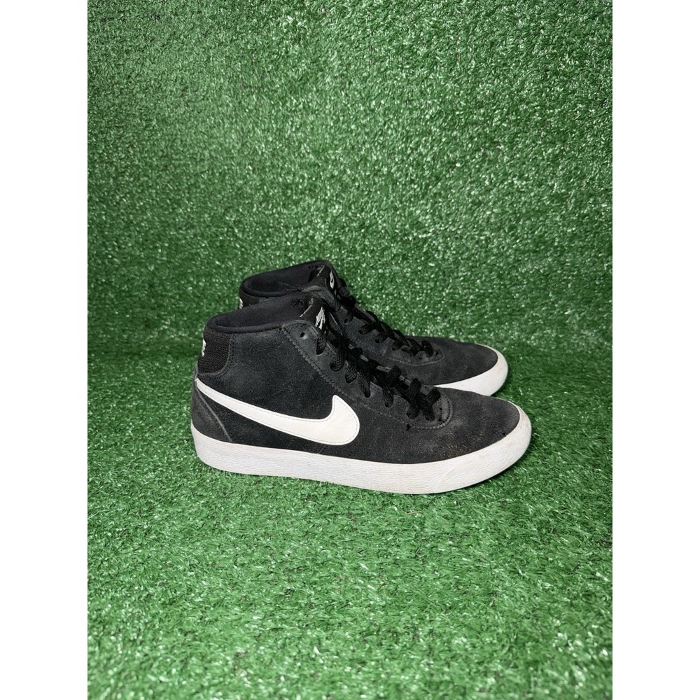 Nike SB Womens Size 6 Bruin High Black White Casual Skate Comfort Daily Sneakers